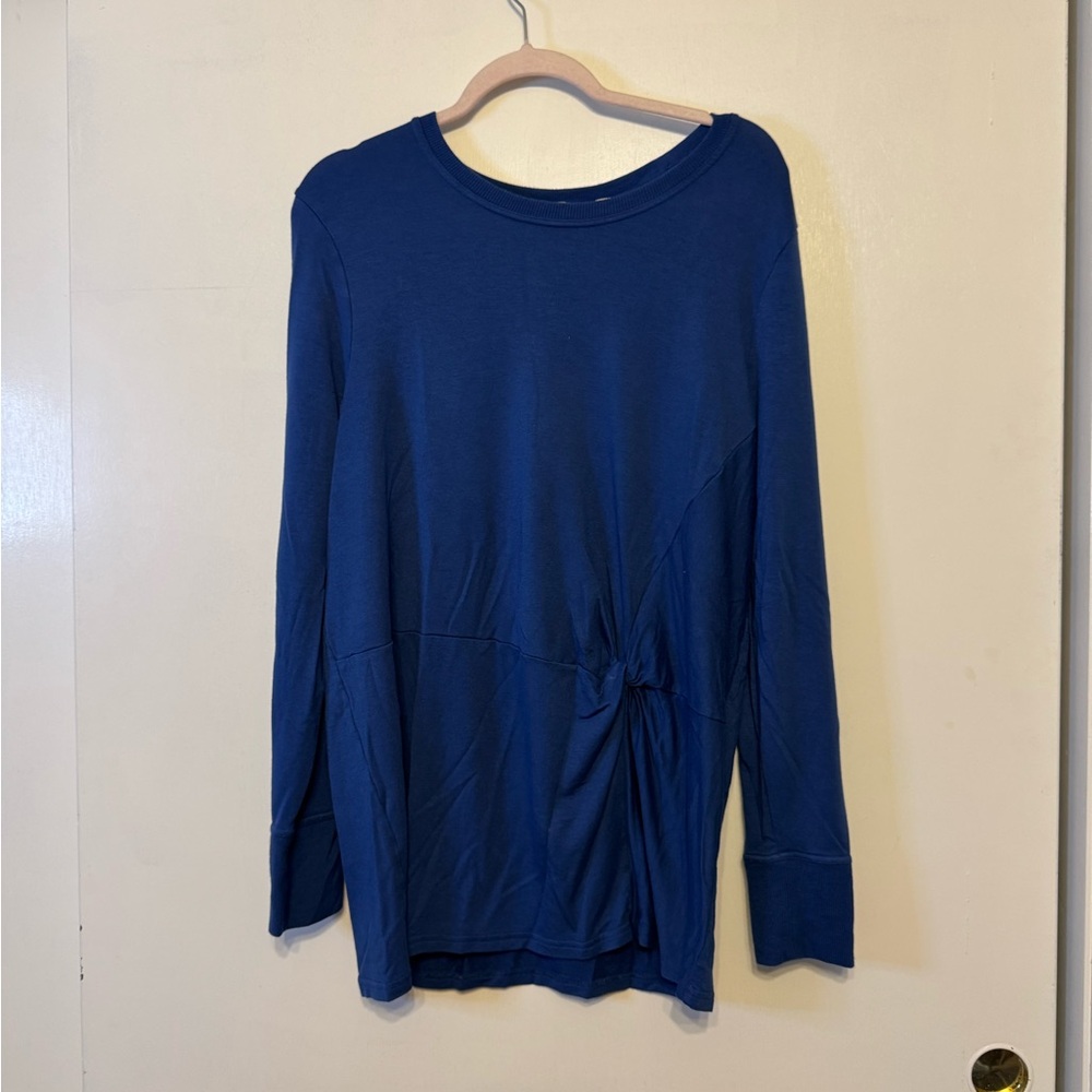 Athleta Navy‎ Long Sleeve Top